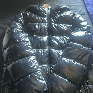 Calvin Klein Black Puffer Coat